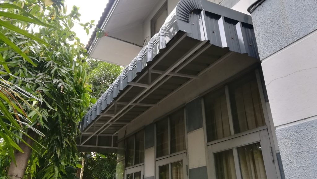 กันสาดเมทัลชีท