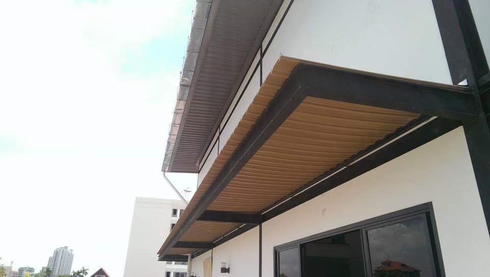 กันสาดเมทัลชีท